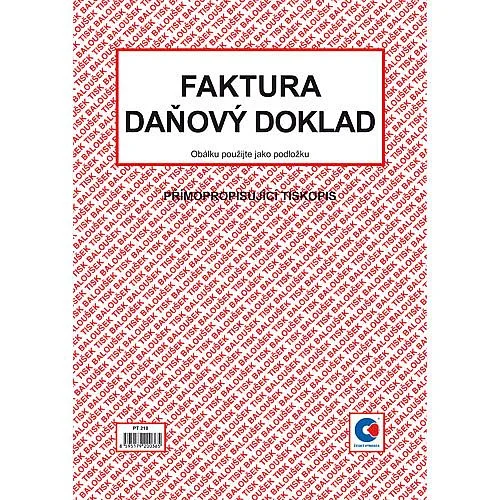 Baloušek - Faktura, PT210, A4, daňový doklad, NCR Horká Nabídka