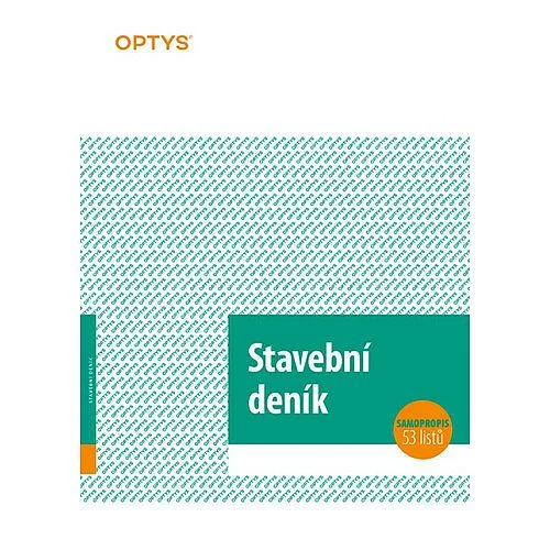 Autentický Stavební deník, 53 listů
