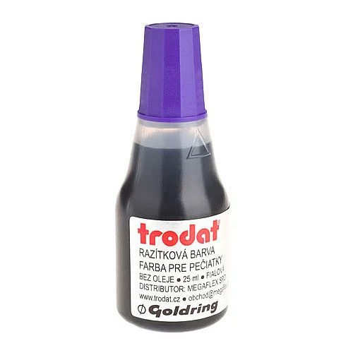 Razítková barva Trodat, 25 ml, fialová Cenová Bomba