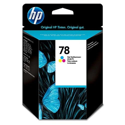 Oblíbený Cartridge HP No.78, C6578de, barevná, malá, 19 ml
