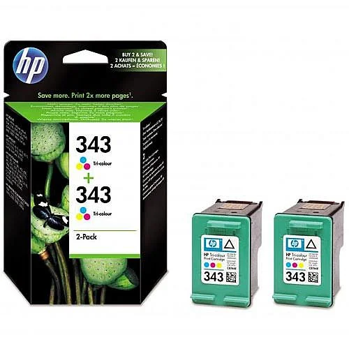 Nejlepší Volba Cartridge HP No.343, CB332ee, barevná, 2 ks