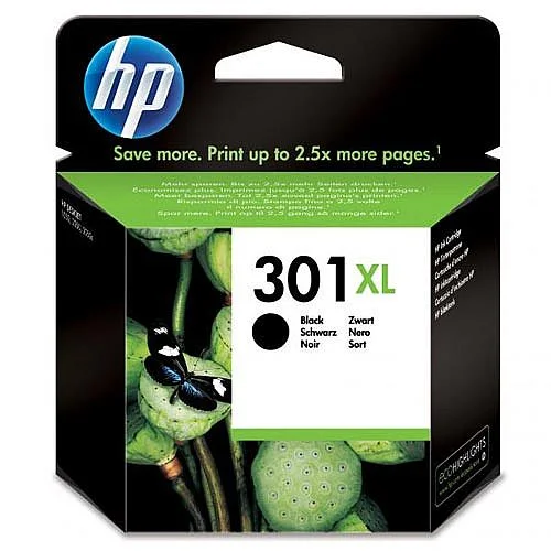 Sleva Cartridge HP No.301XL, CH563ee, černá, 480 str.