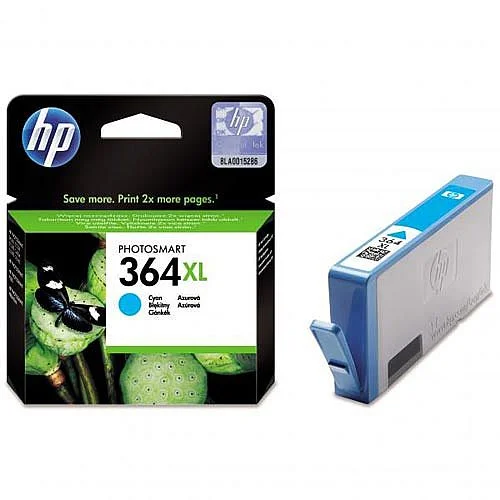 Cartridge HP No.364, CB323ee, azurová, 750 str. Časově Omezené