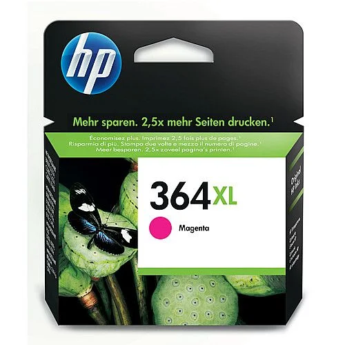 Omezená Nabídka Cartridge HP No.364, CB324ee, purpurová, 750 str.