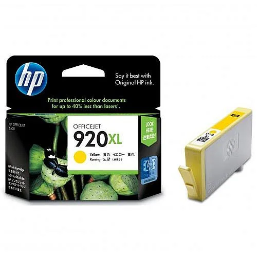 Cartridge HP No.920XL, CD974ae, žlutá Tovární Cena