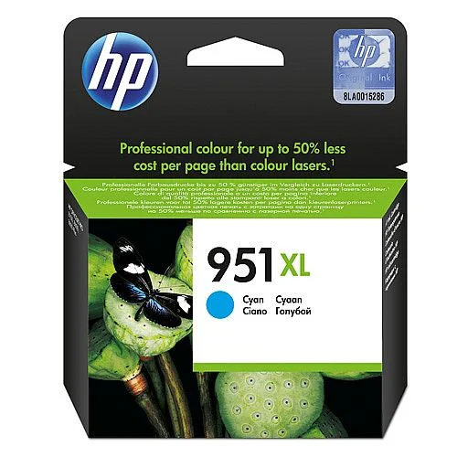 Aktuální Cartridge HP No.951XL, CN046ae, azurová, 24 ml