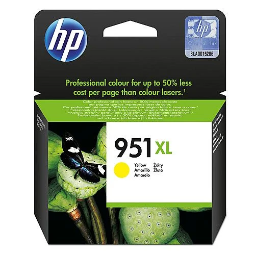 Cartridge HP No.951XL, CN048ae, žlutá, 24 ml Nová Kolekce