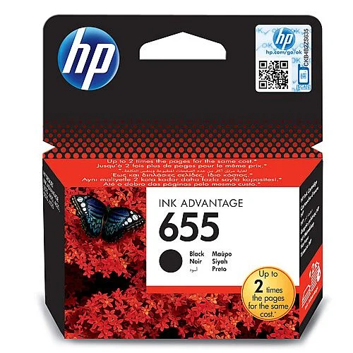 Jen Po Omezenou Doba Cartridge HP No.655, CZ109ae, černá