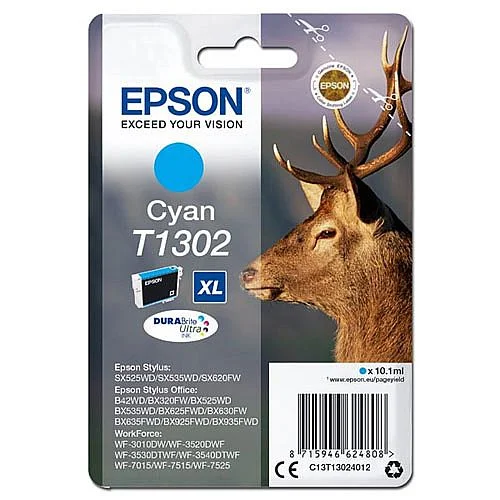 Cartridge Epson Stylus BX625, azurová HC Sleva