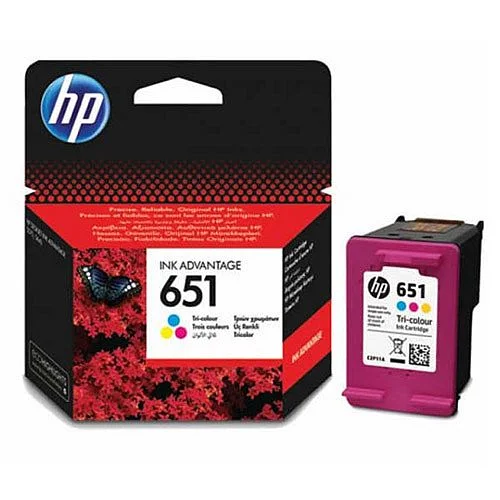 Cartridge HP No.651, C2P11ae, barevná Levný