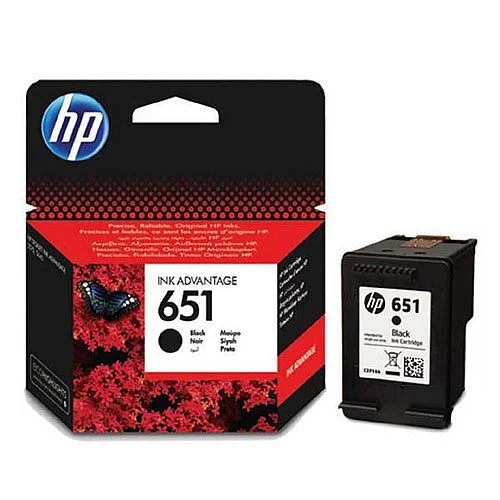 Cartridge HP No.651, C2P10ae, černá Výprodej
