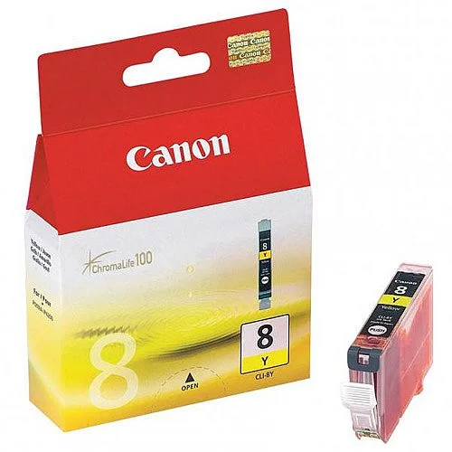 Nakupujte Hned Cartridge Canon CLI-8, žlutá
