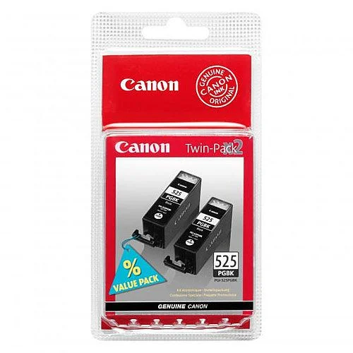 Cartridge Canon PGI-525bk, 2 ks, černá Novinka