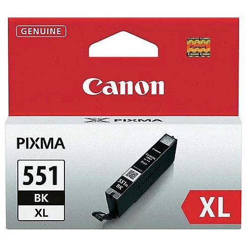 Cartridge Canon CLI551, černá, 11 ml Tovární Cena