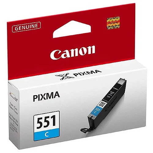 Cartridge Canon CLI551, azurová, 7 ml Vysoce Kvalitní
