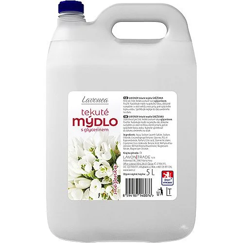 Jen Po Omezenou Doba Tekuté mýdlo Lavon, sněženka, 5 l
