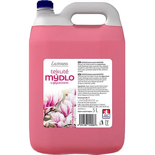Tekuté mýdlo Lavon, magnolia, 5 l Expresní Doručení