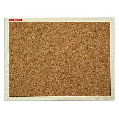 Korková tabule s dřevěným rámem, 40 x 30 cm Rychlé Dodání