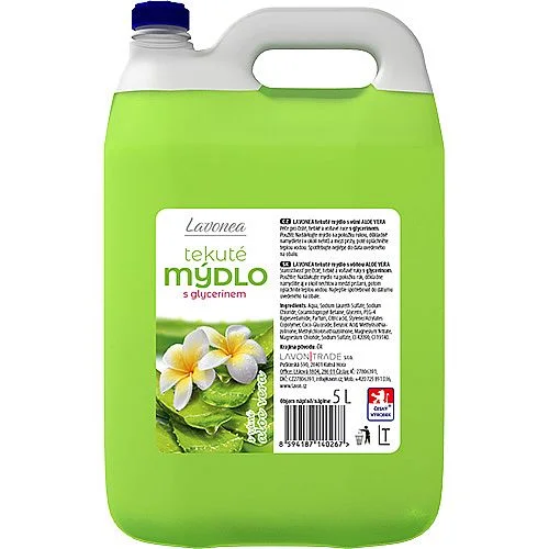 Speciální Cena Tekuté mýdlo Lavon, aloe vera, 5 l