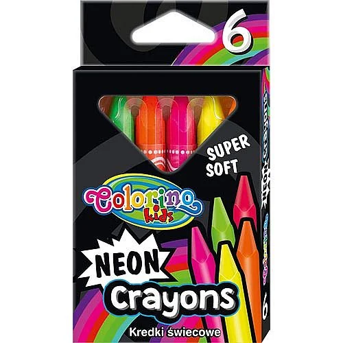 Bezpečná Platba Voskovky Colorino trojhranné , extra měkké, 6 barev