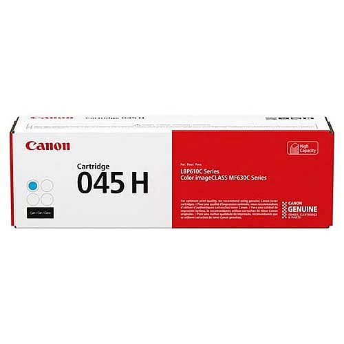 Oblíbený Toner Canon 045H, azurová, originál