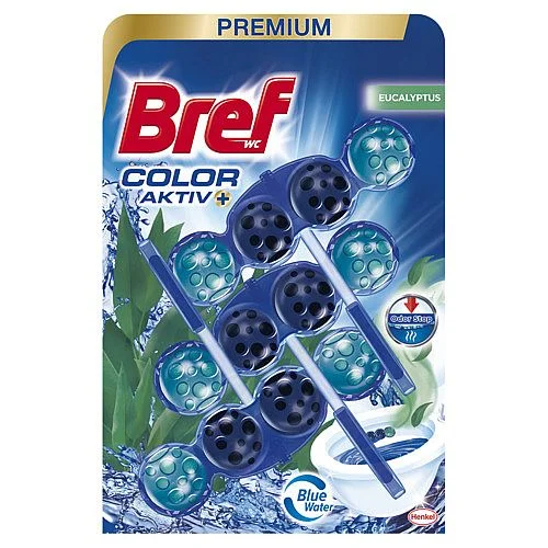 Bref Blue Aktiv 3 x 50 g - závěs, Eucalyptus Nová Kolekce