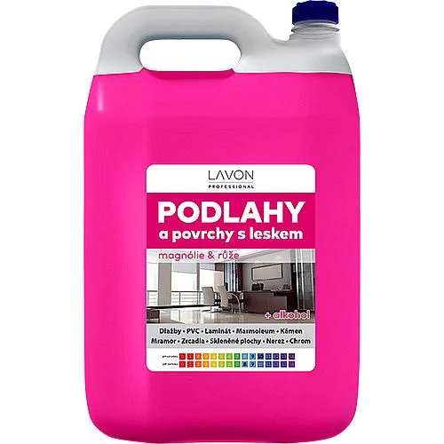 Výprodej Lavon podlahy a povrchy s leskem magnolie, 5 l