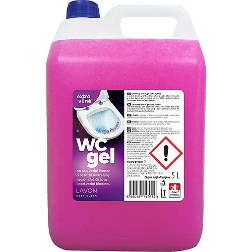 Originální WC čistič Lavon, 5 l, flowers