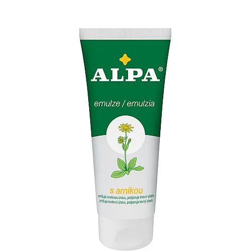 Speciální Cena Masážní emulze ALPA ARNIKA, s arnikou a měsíčkem, 100 ml