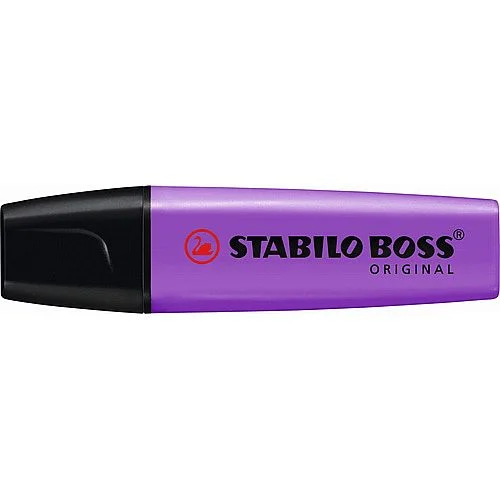 Zvýrazňovač STABILO BOSS ORIGINAL, levandulová Bezpečná Platba