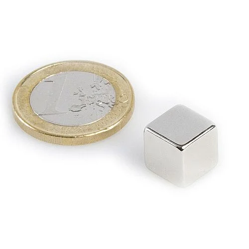 Magnet NdFeB, kostka, 10 x 10 x 10 mm Přímo Od Výrobce
