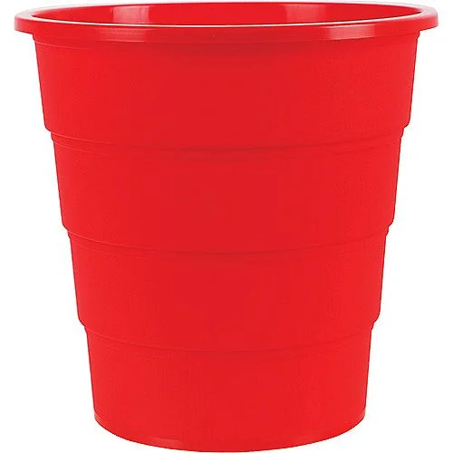 Odpadkový koš 16 l, červená Speciální Cena