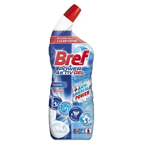 Cenová Bomba Bref WC Hygiene Gel, 700 ml, ocean