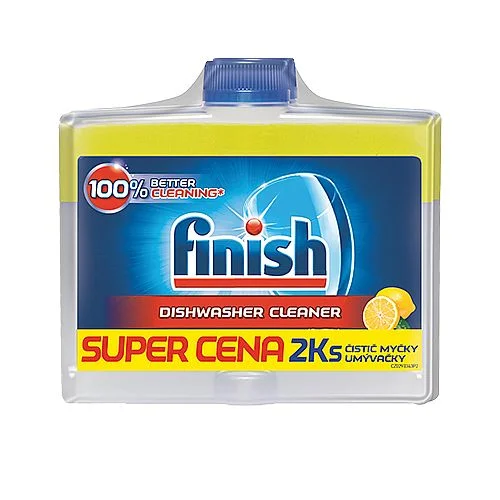 Finish čistič myčky DUO 2 x 250 ml, citrón Cenově Výhodný