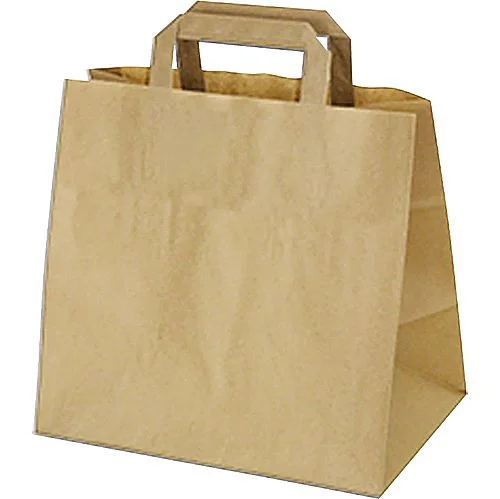 Must-Have Papírová taška, 26x17x25 cm, hnědá, 50 ks