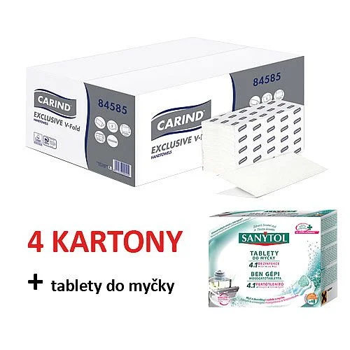 Akce Z-Z, 2 vrstvy, 4x karton + tablety do myčky Sleva
