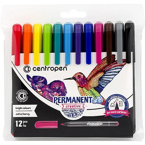 Centropen 2896/12 permanentní, 12 barev Jen Po Omezenou Doba