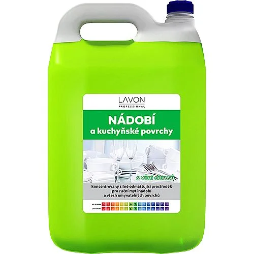 Lavon nádobí a kuchyňské povrchy, 5 l Vrácení Zdarma