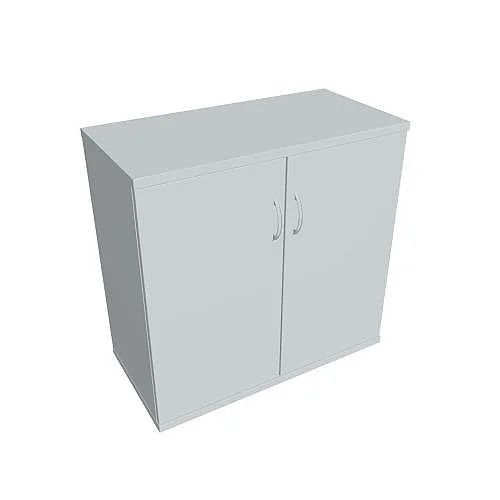 Skříň policová dvéřová 76.8*80 cm S28001, šedá/šedá Nízká Cena