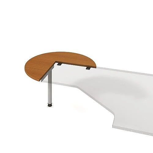 Speciální Cena Stůl jednací levý pr100 cm GP21L, třešeň