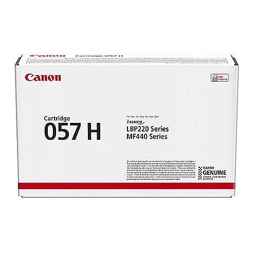 Toner Canon 057H, černá, originál Objednat Nyní