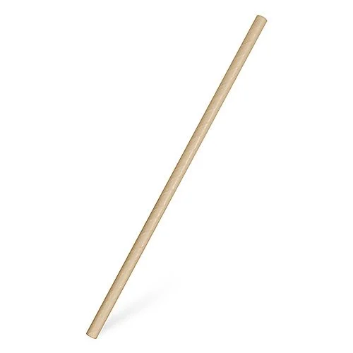 Dokud Zásoby Vydrží Papírová slámka JUMBO, natural, Ø 8 x 250 mm, 100 ks