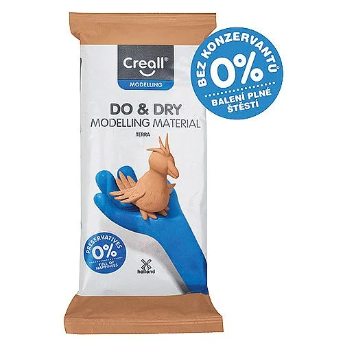 Akce Kera hmota Creall Happy, 500 g, terakota