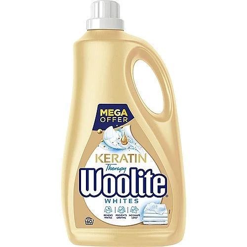 Sezónní Sleva WOOLITE gel Extra White Brillianc, 3,6 l/ 60 PD