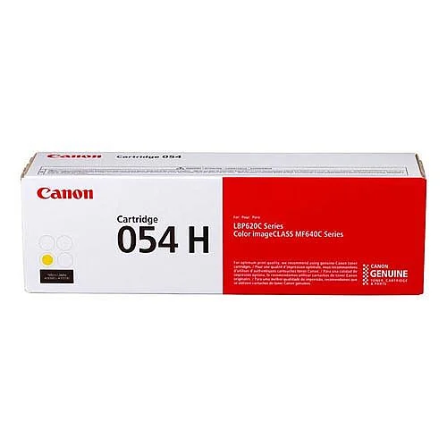 Toner Canon 054H, žlutá, originál Must-Have