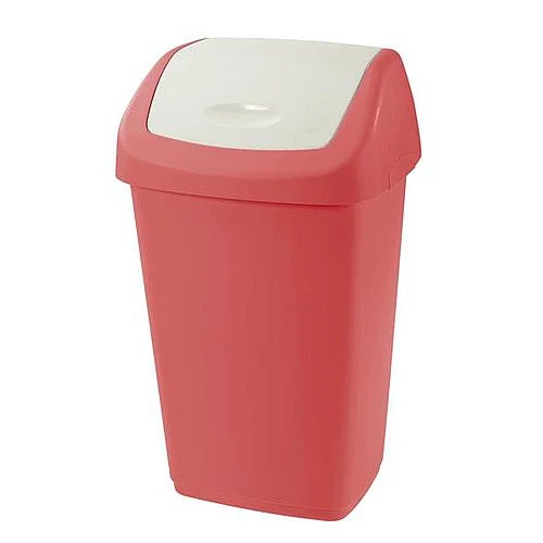 Odpadkový koš Aurora 15 l, rudá/krémová Akční Cena