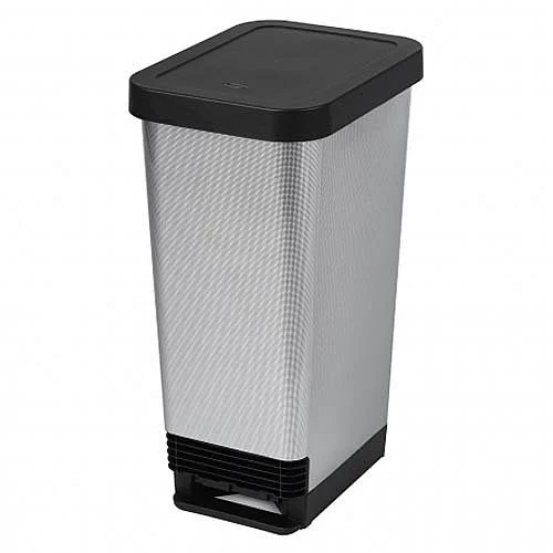 Odpadkový nášlapný koš MODA 45 l, carbon Expresní Doručení