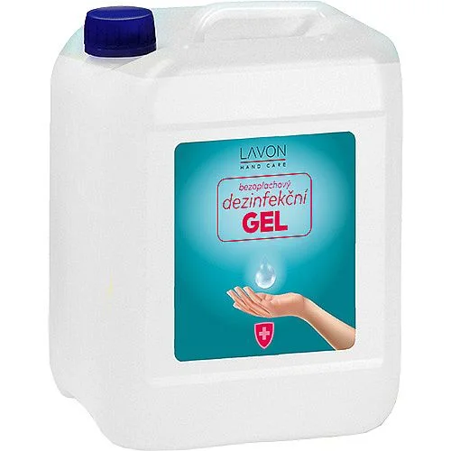 Bezoplachový dezinfekční gel Lavon, 5 l Cenová Bomba