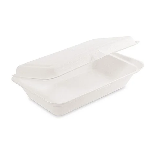 Akční Cena EKO menu box nedělený, cukrová třtina, 250x162x63 mm, 1100 ml, 50 ks