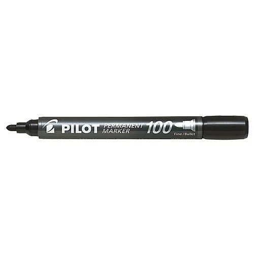 Permanentní fix Pilot 100, černá Sleva